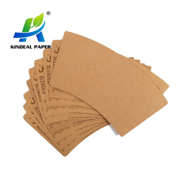 Matérias-primas de papel Kraft revestidas com Pe usadas para fazer copos de papel