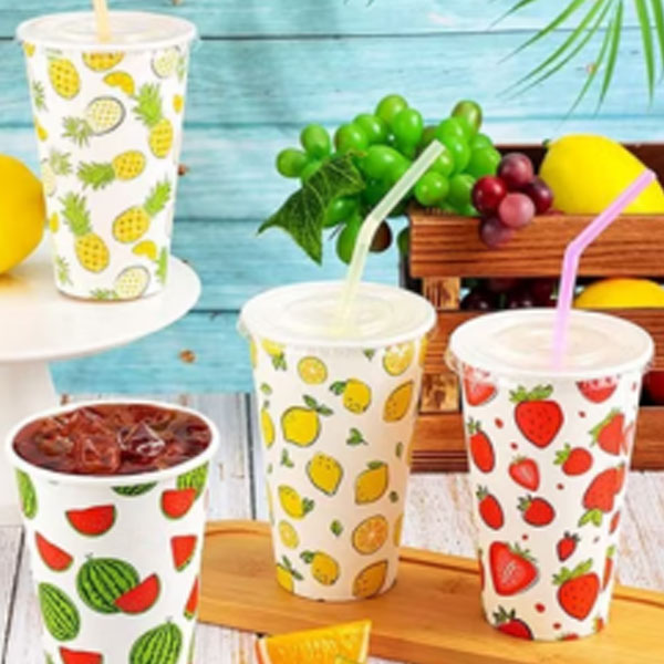 copo de papel para suco