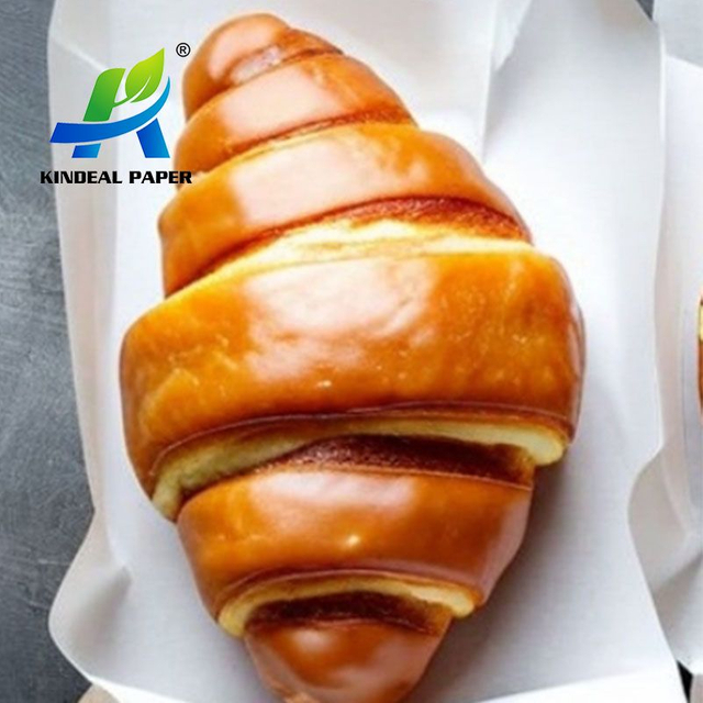 Kit branco 30gsm, 50gsm, 80gsm 6 rolos de papel à prova de graxa atacado para embalagens de fast food