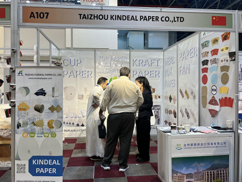 Papel Kindeal brilha na Exposição Internacional de Processamento e Embalagem de Jeddah 2024