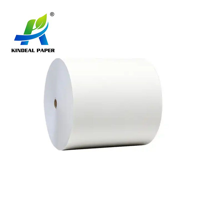 Matéria-prima de copo de papel super grau em rolo para xícaras de café do fornecedor chinês