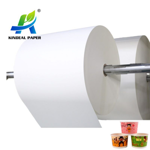 Rolo de papel revestido de Pe para fazer copos de papel e tigelas de papel com preço competitivo