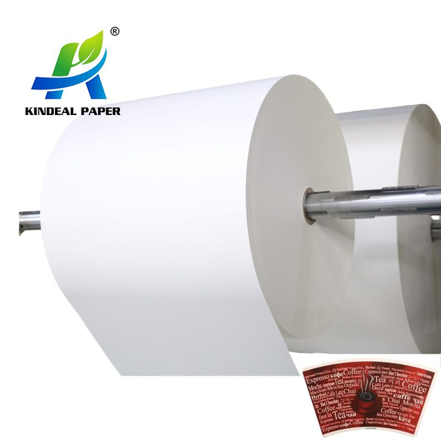 Fabricação de matérias-primas para copos de papel FSC para xícaras de café 
