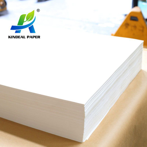 Papel revestido de PE em folha para copo de papel de alta qualidade por impressão offset requer