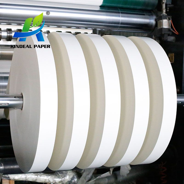 Rolo inferior do copo de papel laminado Pe branco de 60 mm para preço competitivo de 4 onças