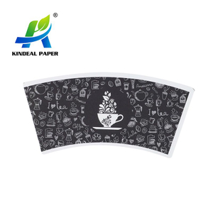 Ventilador de papel para copo de papel 7 onças sem impressão de cheiro pelo fornecedor de papel Kindeal